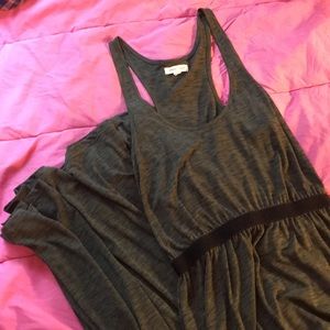 Silence & Noise Olive Green Maxi Dress